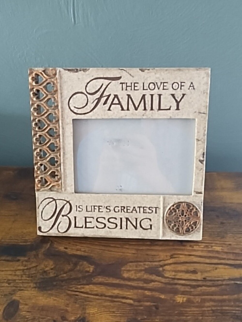 Love Of Family Life's Greatest Blessing Picture Frame for 4X6” Photo